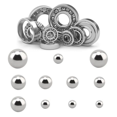 500 Piece Bicycle Bearing Balls Kit With Eleven Sizes, Precision Steel Balls For Bearings, Perfect For Bike Hubs And DIY Fixes