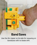 Supercharge Your Woodshop With This Heavy Duty 3D Pushblock And Full Kerf Splitter Kit for precision cuts on band saws.