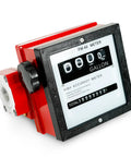 1.5 Inch Aluminum Mechanical Fuel Flow Meter FM-40 Series With Four Digital Readout for Diesel and Kerosene Transfer