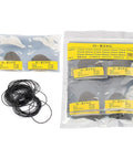 Watch Gasket Kit 950 Pieces With 19 Sizes From 12 To 30 mm For Easy Diy Watch Repairs, Durable Rubber Seals in packaging
