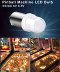Bayonet LED Bulbs BA9S 6V 6.3V Non Polar DC AC For Pinball Machines And Vintage Electronics Warm White Light Pack Of 15