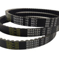 3 Pack Durable CVT Drive Belt 669 18 30 Replacement For GY6 49cc 50cc Engines with visible text branding