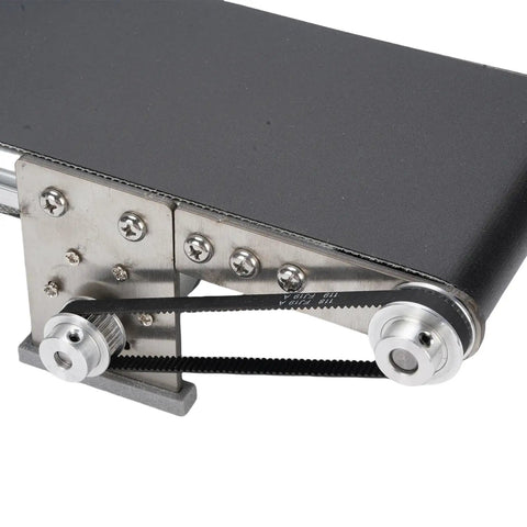 Electric Desktop Conveyor Belt Tabletop Workhorse With Adjustable Speed Controller Slick Build Custom Pace Zero Fuss Setup Rock Solid Construction Quick Hookup Perfect For Factories Small Shops And Busy Production Floors