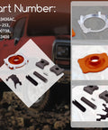 Dodge Steering Shaft Coupler Rebuild Kit for 1964 Through 1982 A Body B Body C Body F Body E Body Cars and 64 Through 82 Trucks and Vans DIY Friendly Repair Kit Delivers A Tight Fit And Smooth Steering Replaces 425 253 4443436AC components