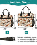 Vintage Cowboy Desert Style Lunch Bag With Adjustable Strap Insulated Reusable Cooler in sizes S 9L and M 12L with dimensions