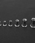Rivet Nut Set 150 Pcs Stainless Steel 304 M3 To M10 Fastening Hardware Kit with six sizes on display