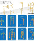 Drone Racing Obstacle Course Kit overview showing modular setup for indoor and outdoor flight with lightweight PVC construction