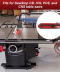 Table saw with Dado Lock Down Insert Replacement Zero Clearance for Table Saws With 8 Inch Dado Sets Fits Cast Iron Saws Not For JSS Models.