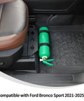 Underseat Fire Extinguisher Mount for Ford Bronco Sport 2021 2025 installed under front row seat