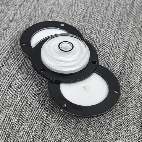 Top Shelf Circular Bubble Level With Screws Included, 2 Pack Small Round Spirit Levels For Nailing Precise Layouts, Built Tough For Diy Pros And Homeowners, Compact Size Fits Tight Spaces, Straight Shots Every Time