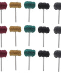 Bulk 100 Pack Rotary Tool Buffing Wheels Polishing Kit For Metal Removal And Deburring Grit Polishing Wheels Displayed