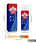 All Weather Sealant Spray For Roofs Tile Concrete And Bathrooms, 100mL bottle and packaging with brush visible