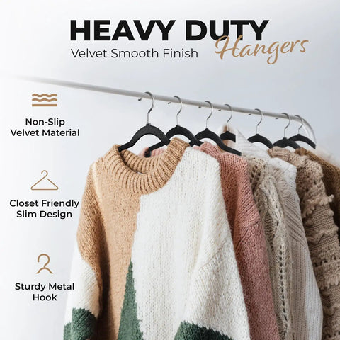 Super Dope Velvet Hangers 100 Pack Slick Space Saving Wardrobe Organizer For Shirts Pants Dresses Suits With Non Slip Grooved Hook Heavy Duty Coat Rack Keeps Your Fit Game Strong All Year Round
