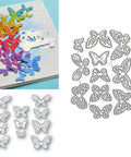 11 Piece Butterfly Metal Die Cuts Set For DIY Cards Scrapbooking And Embossing Frames Wedding Stencils High Detail Carbon Steel Dies