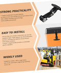 Features of Stainless Steel T Handle Latches With Rubber Grip, Heavy Duty Tool Box And Truck Hood Latch, Dual Pack