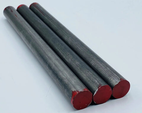 1 Inch Diameter Cold Rolled Round Steel Bar Pack Of 3 For Welding, Machining, Drilling And Fab Work Low Carbon 1018 Grade Steel For Bends, Forming, Gears, Pins And Precision Parts. three round steel bars