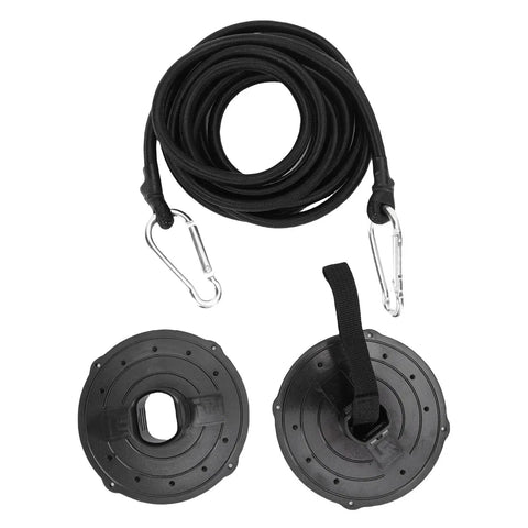 Floating Mat Attachment Kit Heavy Duty Water Safety Tie Down With 118 Inch Rope for beach camping use.