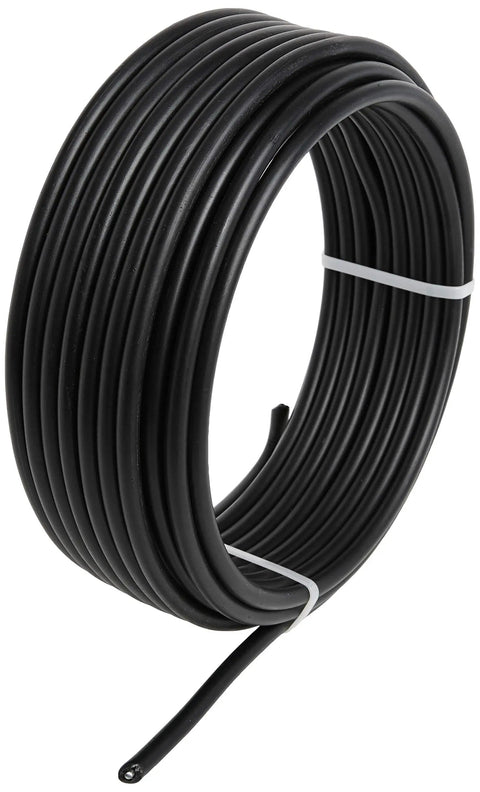 Insulated Electric Fence Wire 50 Ft 12.5 Gauge UGC50 Heavy Duty Cable For Underground Or Fence Posts Double Insulated Coiled