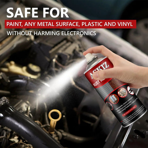 Heavy Duty Rust And Corrosion Inhibitor Spray With Long Lasting Protection, 10 oz spray used on car engine component