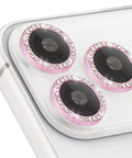 Camera Lens Protector For iPhone 17 Pro And 17 Pro Max, Ultra Thin Tempered Glass Shield with Diamond Pink Finish