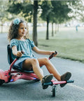 Child riding Seat Attachment Go Kart For Hoverboard Dope Conversion Turns Self Balancing Scooter Into A Safe, Stable Ride