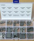 Stainless Steel Drive Shaft Flat Keys Kit M3 M4 M5 M6 Square And Rectangular Keys For High Torque Transmission open box set