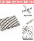 Image of Stainless Steel Shelf Dowel Pins 4mm By 40mm 50 Pcs showing steel material, durability, and alignment features.