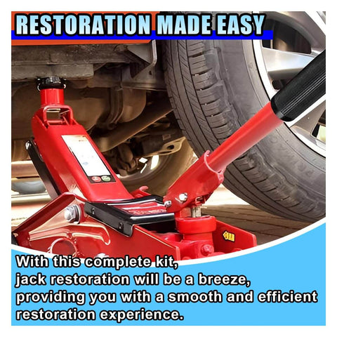 15 Piece 3 Ton Floor Jack Seal Repair Kit DIY Friendly For Horizontal Jacks used under a lifted vehicle for repairs