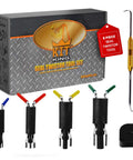 Six Piece Seal Twistor Tool Set With Two Sided Seal Pick And Surface Mount Handle for hydraulic system maintenance
