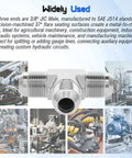 Three Eighths Inch JIC Male Tee Adapter With SAE J514 37 Degree Flare Seatings Delivers Leak Free Metal To Metal Connection For Hydraulic Systems Featuring Three Eighths Inch JIC Male Ports And Tough Precision Machined Craftsmanship. In hydraulic systems and machinery