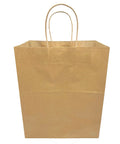Kraft Paper Bag Regal Size 12 By 9 By 15.75 Inches, Eco Friendly Recyclable Biodegradable Carry And Gift Bags, Sturdy Durable