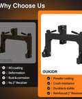 Comparison of "3 Point Quick Hitch For Category 1 Tractors With 3000 Lbs Lift Capacity, Beefy Heavy Duty Steel, Rust Resistant Powder Coat" showing features.