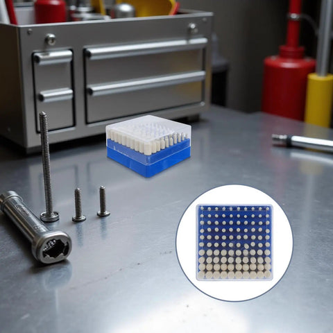 Top Grade Felt Polish Wheels For Drills Remove Scratches And Shine Up Surfaces Perfect Buffing Kit With 3mm Shank Fits Any Rotary Tool Project on workbench.