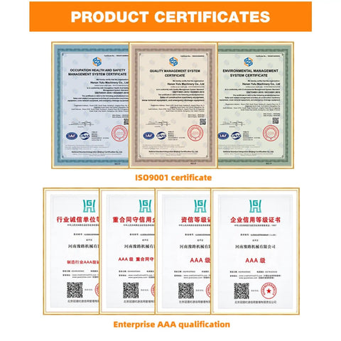 Product certificates for Shop Ready Heavy Duty Electric Forklift With Rapid Charge Battery And Smooth Four Way Steering.