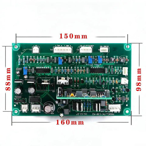 ZX7 315 400 500 Welder Main Control Board Direct Replacement For PK138 A2 Single Tube DC Welder Beefed Up Plug And Play Replacement Circuit Board For Seamless Fit And Reliable Under Load Performance, 160x88mm PCB