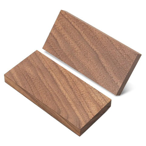 Two Pack Walnut Wood Knife Handle Blanks Square Turning Blanks For DIY Tools And Instrument Making Top Shelf Walnut Wood