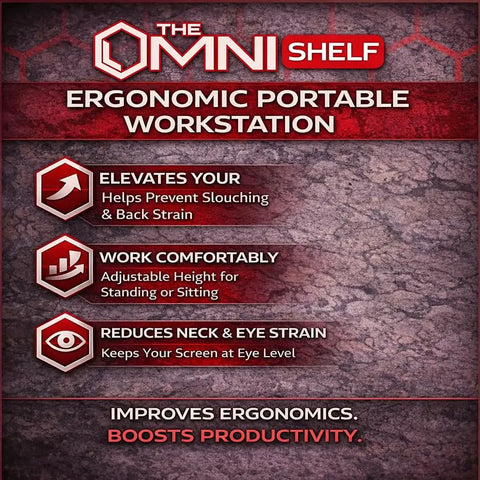 Badass Magnetic Laptop Stand And Portable Workstation With Fifty Pound Capacity Hands Free Toolbox Rig Attaches To Trucks Walls Hvac For Mechanics And Crews Who Need Dead Reliable Shop Tools