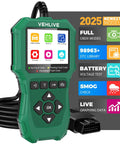 Upgraded 2025 Motorcycle Diagnostic Tool With OBD2 And Fault Code Reader, Quick Test And Voltage Check, Handy Bike Scanner