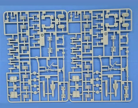 Plastic sprues with parts for Dope B2A Stealth Bomber Model Kit 1 144 Scale Ready To Assemble With Photo Etched Parts English Instructions Included Glue And Paint Not Included For Teens And Hobbyists.