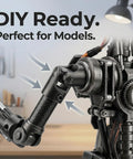 Heavy Duty Universal Shaft Coupler Three Quarter Inch Motor Connector And Steering Joint 12 By 24 By 56 Millimeters on robotic arm model.