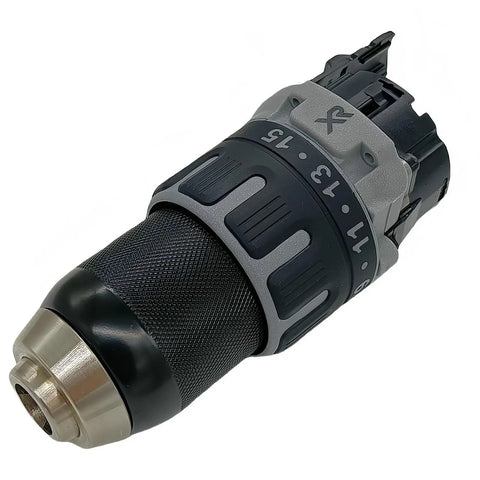 Replacement Gearbox And Chuck For 20V Max XR Compact Drill Series DCD791 DCD791B DCD791D2 DCD792 DCD792D2 close-up view