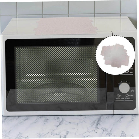 Microwave with Universal Fit Microwave Mica Sheets For High Heat Insulation And Protection, Cuttable 10 Pack Waveguide Cover Boards