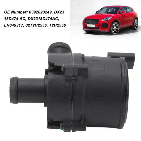 Torvex Auxiliary Water Pump Replaces Lr049317 Engine Coolant Circulation For Land Rover E Pace F Pace Xe Xf 2.0L Turbo Models Reliable Cooling System Upgrade