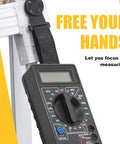 Two Sets Magnetic Hanging Strap Kit For Multimeters And Instruments With Durable Reusable Magnets Fits Most Models in use