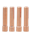 Copper collets from 58 Piece Pro Grade TIG Welding Torch Kit For WP9 WP20 WP25 With Stubby Back Cap Copper Collets Gas Lens Ceramic Nozzles