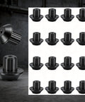 16 Piece Stove Grate Rubber Feet Set 5304475129 Replacement for Gas Ranges, Cushioned Silicone Bumpers Display