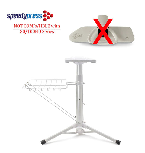 Telescoping Steam Press Stand For Oversized Iron Press, Lightweight Yet Durable Ironing Station, not compatible with 80/100HD series.