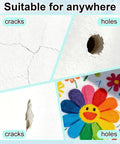 Image showing drywall surfaces with cracks and holes, illustrating usage for the All In One Drywall Repair Kit For Holes And Cracks With Mending Agent Scraper Sandpaper And Nozzle Extender Quick And Easy Wall And Ceiling Fix No Mixing Or Mess Perfect Patch For Damaged Plaster And Drywall Surfaces.
