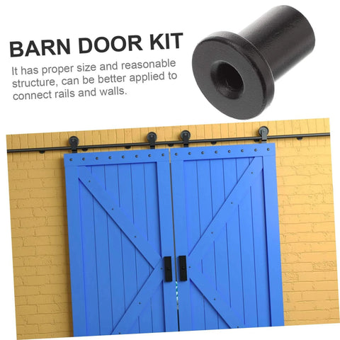 5 Pack Barn Door Track Spacers Replacement Kit Wall Connectors For Sliding Barn Door Hardware Rolling For Garage And Basement