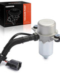 Heavy Duty Electric Vacuum Pump For Buick LaCrosse Chevy Impala Cadillac Xts with connector and hose, ready for installation.